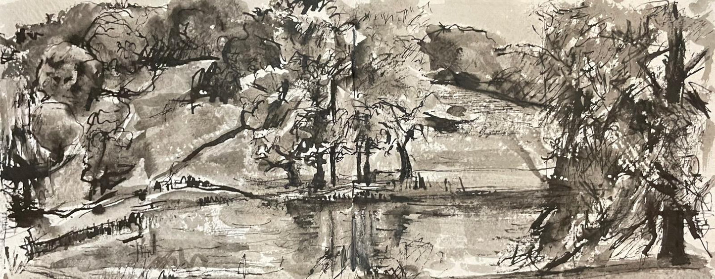 Hampstead Heath Fishing Pond