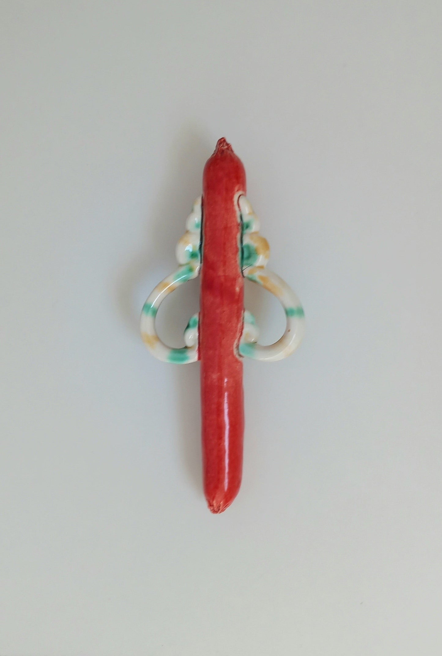 Salty Sausage by Helen Carr — Ceramic