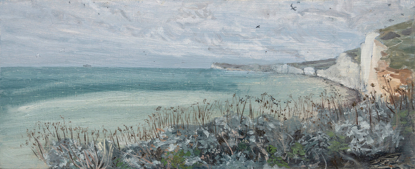 Turquoise Sea (Giclée Print) by Sophie Levi — signed giclée, edition of 250, currently hanging at Regent's Park Gallery. Eye Feast 2026.