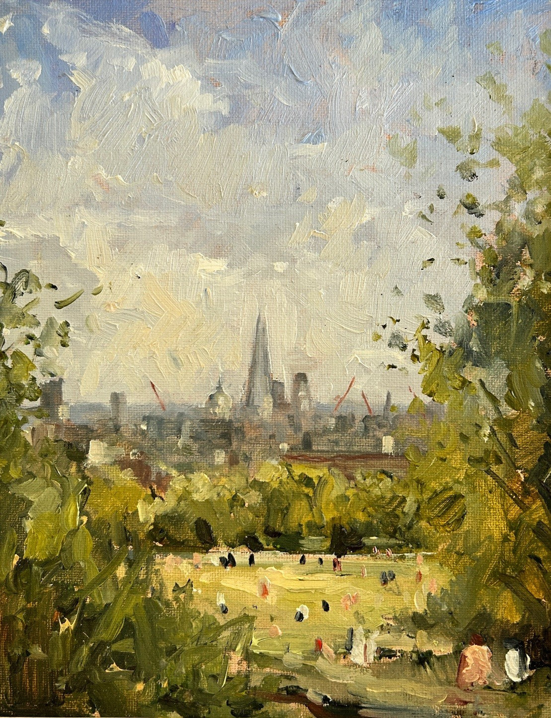 St Pauls from Hampstead by Jacob Brown