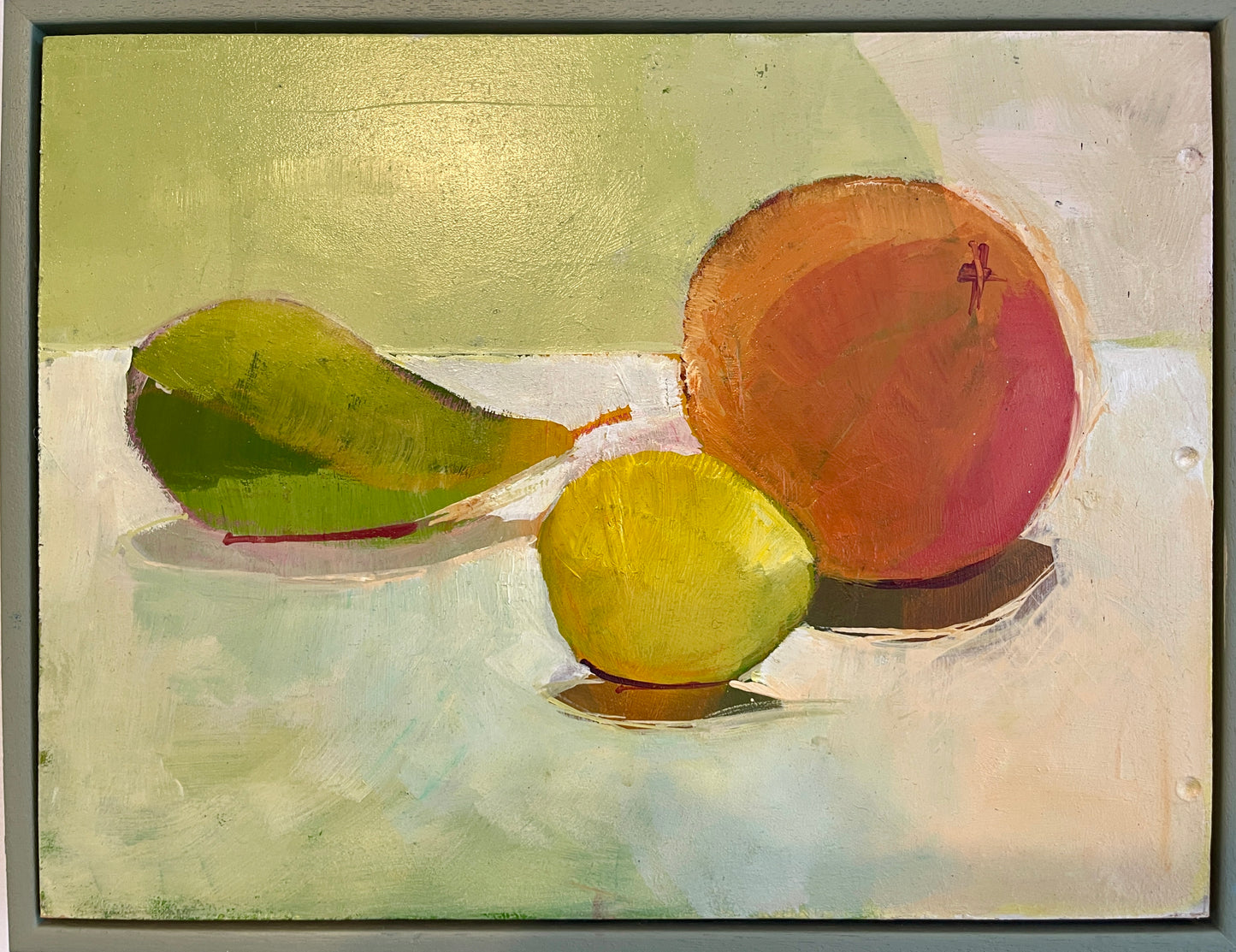 Still Life: Pear, Lemon, Orange