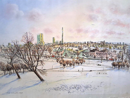 Primrose Hill Looking Towards London Zoo