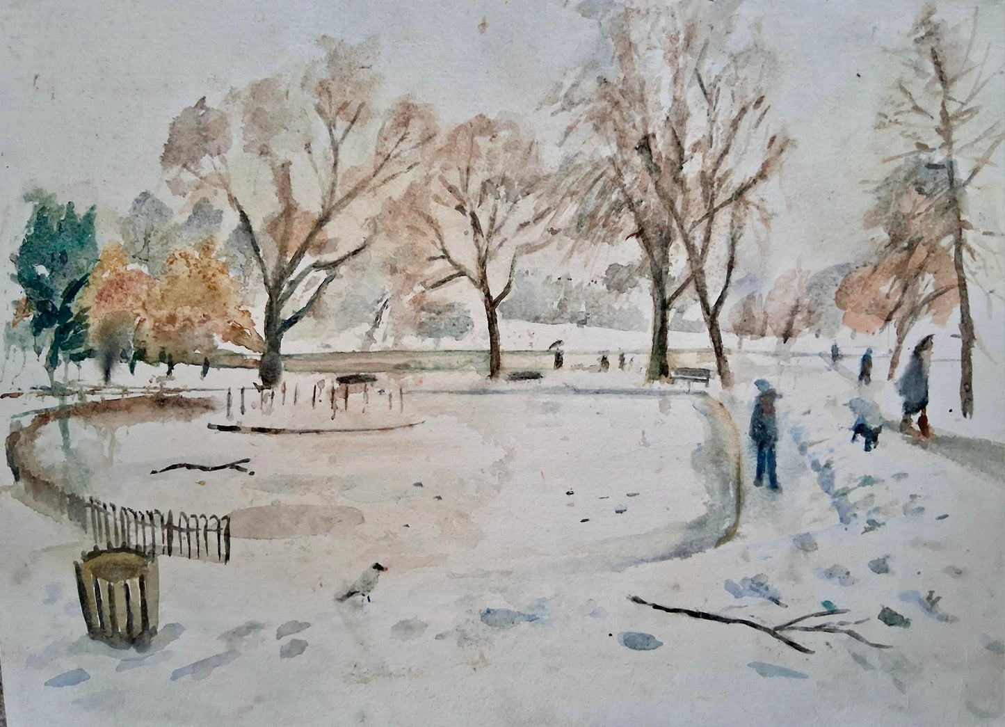 Regent's Park in Winter