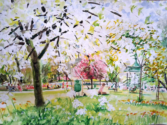 Regents Park in the Spring