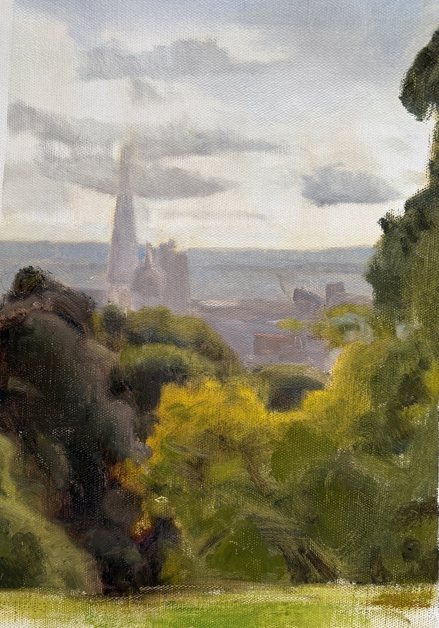 City View from Kenwood in the Summer by Lina Barouch