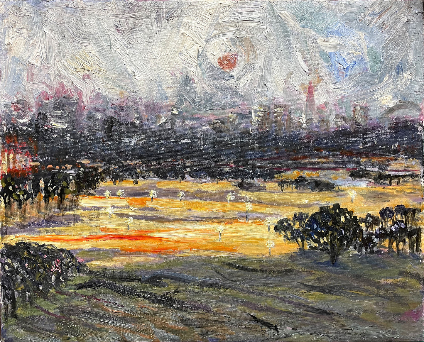 Evening at the park by Marta Pieregonczuk