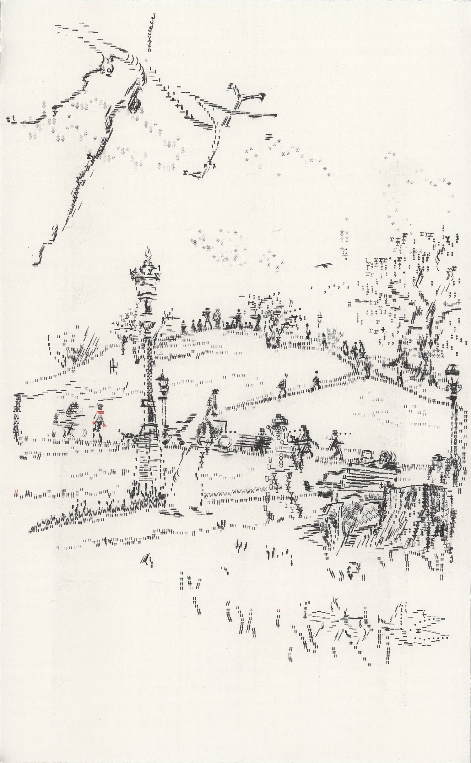 Fine before the Fine, Live Typing Primrose Hill by Keira Rathbone