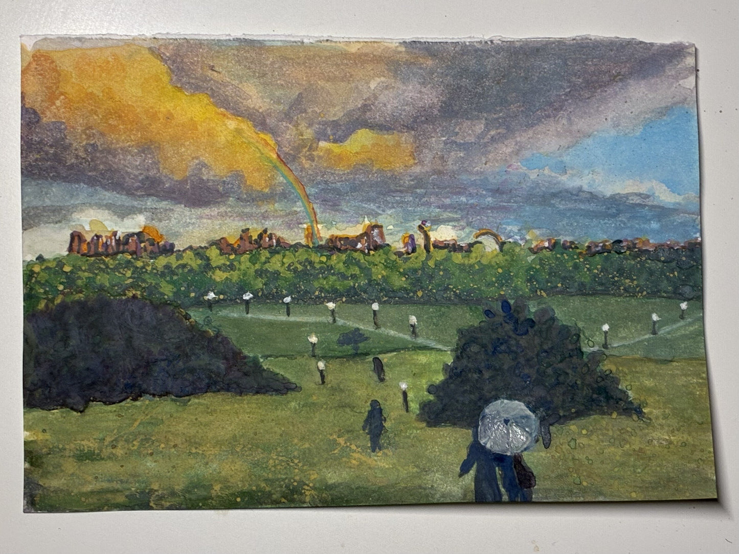 Golden Hour from Primrose Hill by Ilse Osorio