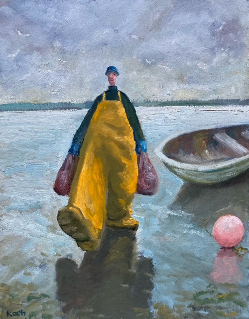 Bringing in the Cockles — Giclée Print by Keith Bird — giclée print