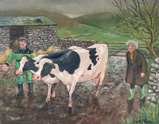 Moove On by Keith Bird — Oil on canvas