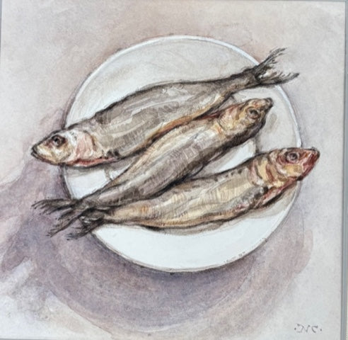 Sardines by Nick Cochrane — Watercolour