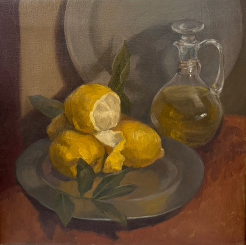 Lemons by Suzanne Cochrane — Oil on canvas