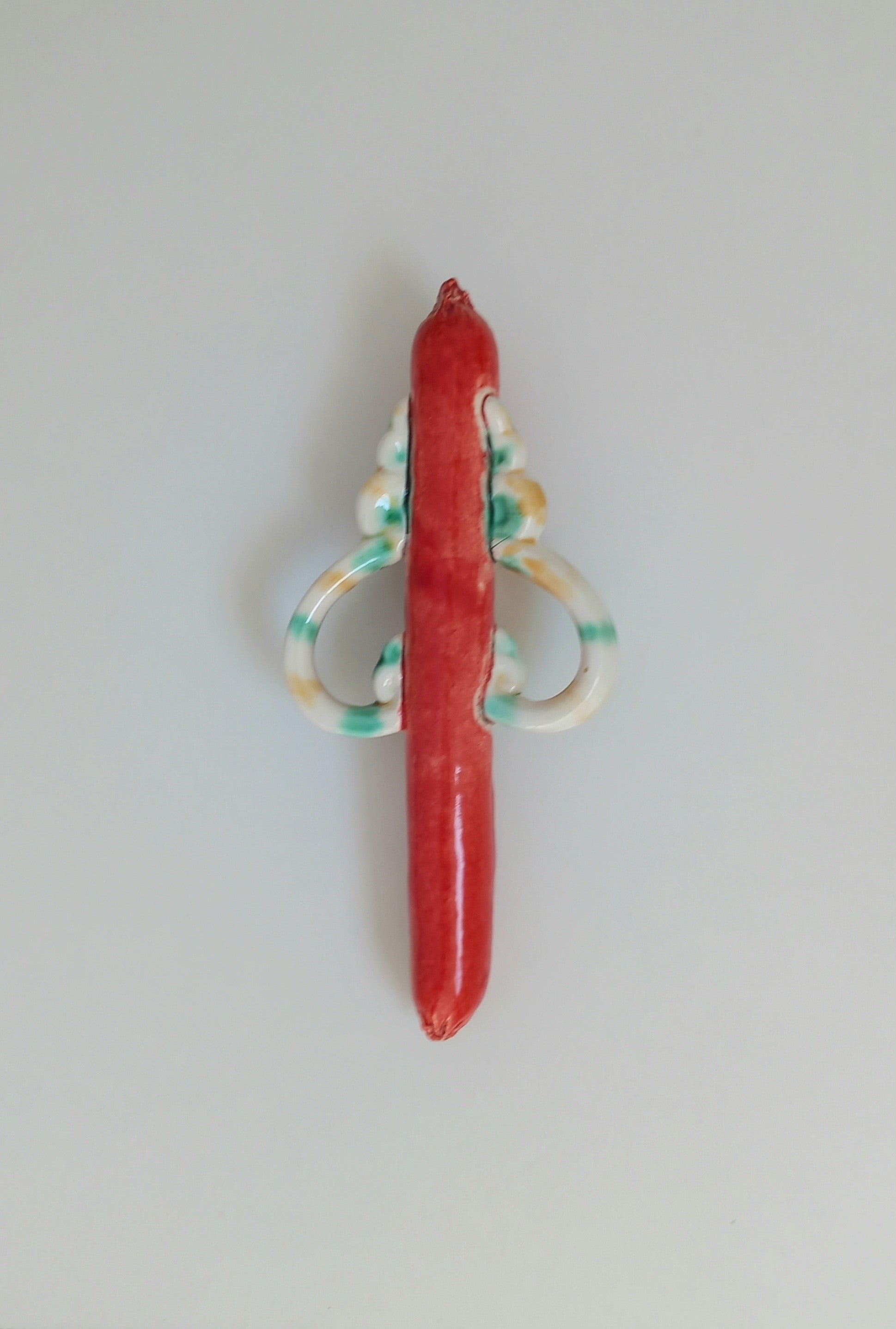Salty Sausage by Helen Carr — Ceramic