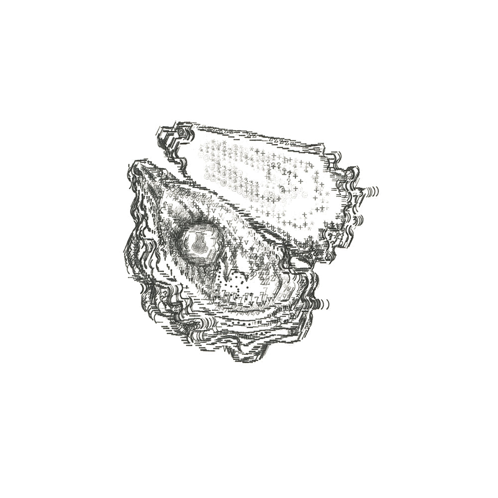 Oyster Pearl (Open) — Limited Edition Print by Keira Rathbone — Limited edition giclée print on Hahnemühle German Etching 310 gsm