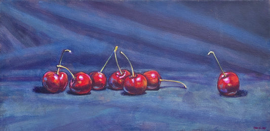 'Loner' by Ben Winter — acrylic on canvas (30 × 60 cm)