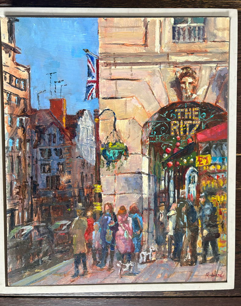 The Ritz by Rosie Woods — framed