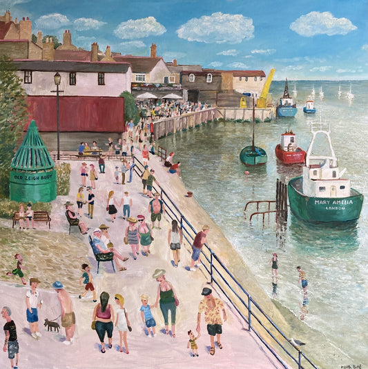 The Essex Riviera by Keith Bird — Oil on canvas
