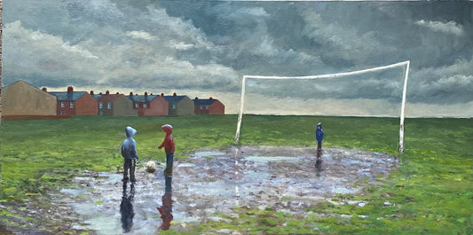 Shoot out! by Keith Bird — Oil on canvas