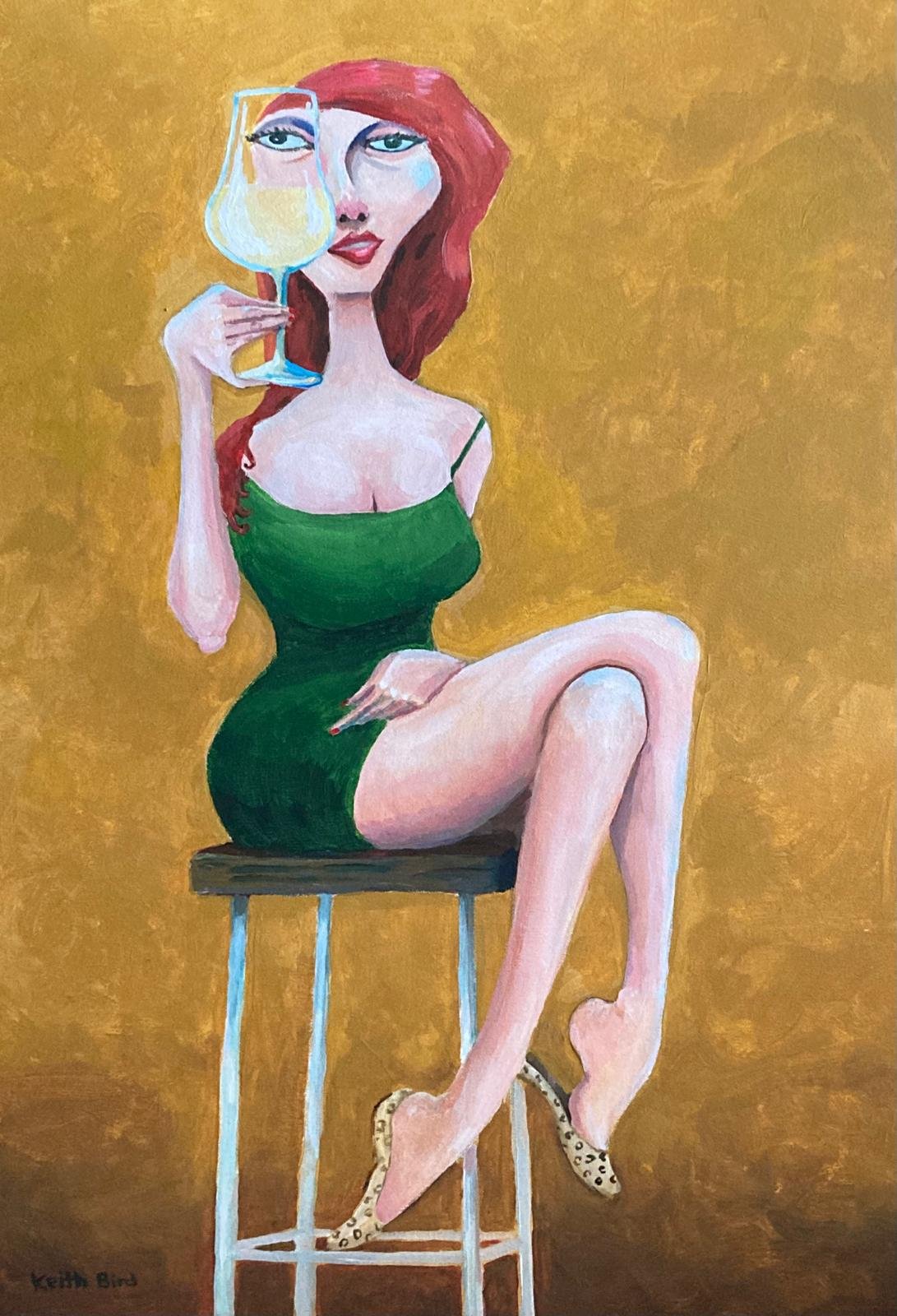 Eye on the Wine by Keith Bird — Oil on canvas (assumed — confirm)