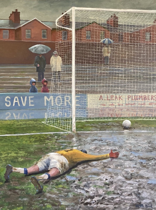 The Beautiful Game by Keith Bird — Oil on canvas