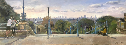 Last Rays of Sun, Primrose Hill by alan lancaster