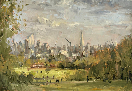 Setting sun Parliament hill by Jacob Brown