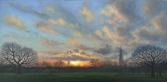 Sunset in the Park (XXIII) by Diana Sandetskaya