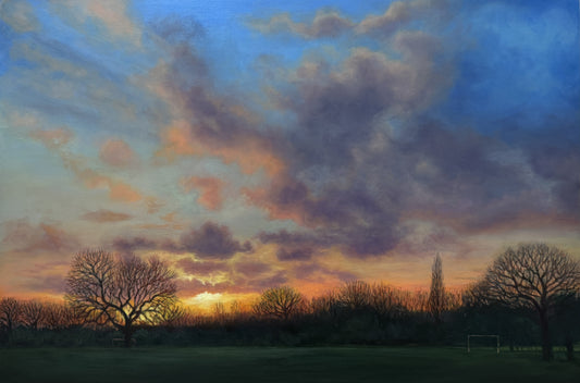 Sunset in the Park (XXVII) by Diana Sandetskaya