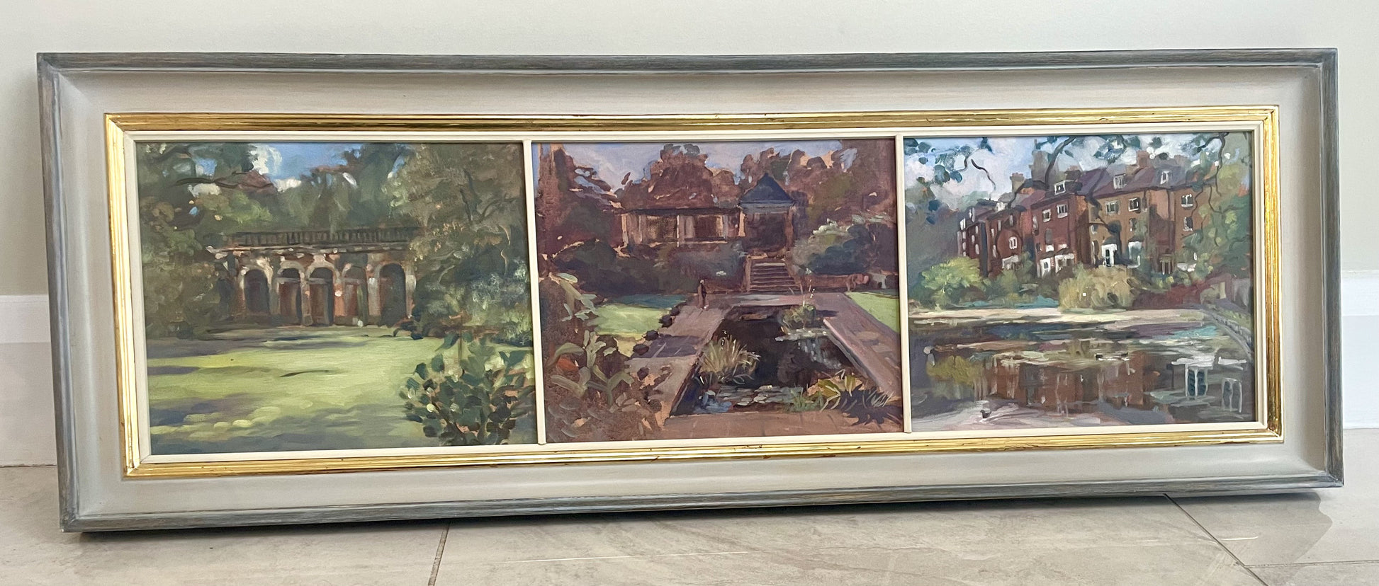 The Hampstead Triptych by Alan Lancaster