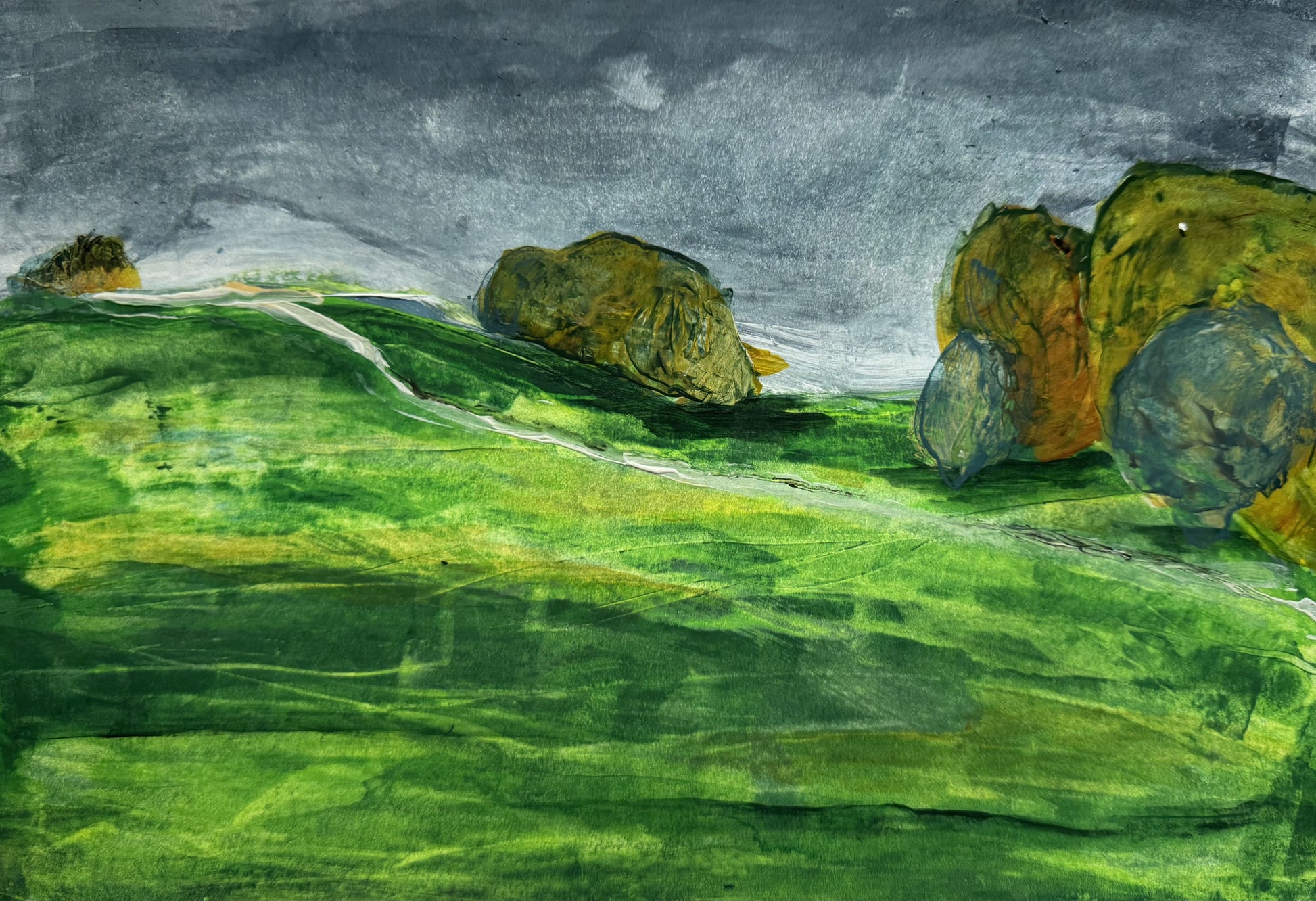 “The Hill, October” by Anne Maka