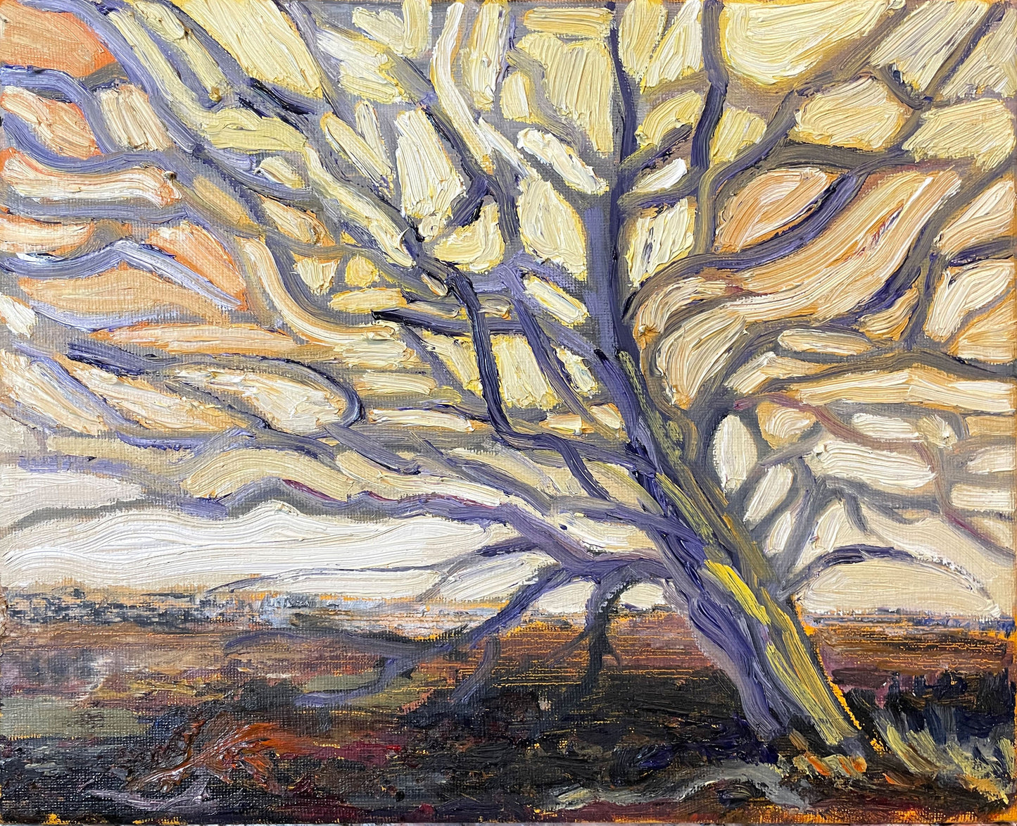 Tree on the Hill by Marta Pieregonczuk